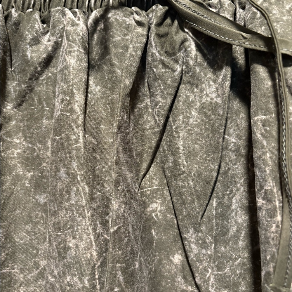 Zenana Outfitters Distressed Acid Wash Black Tiered Maxi Skirt NWT Size 3X - Picture 5 of 7